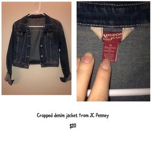 Cropped Denim Jacket